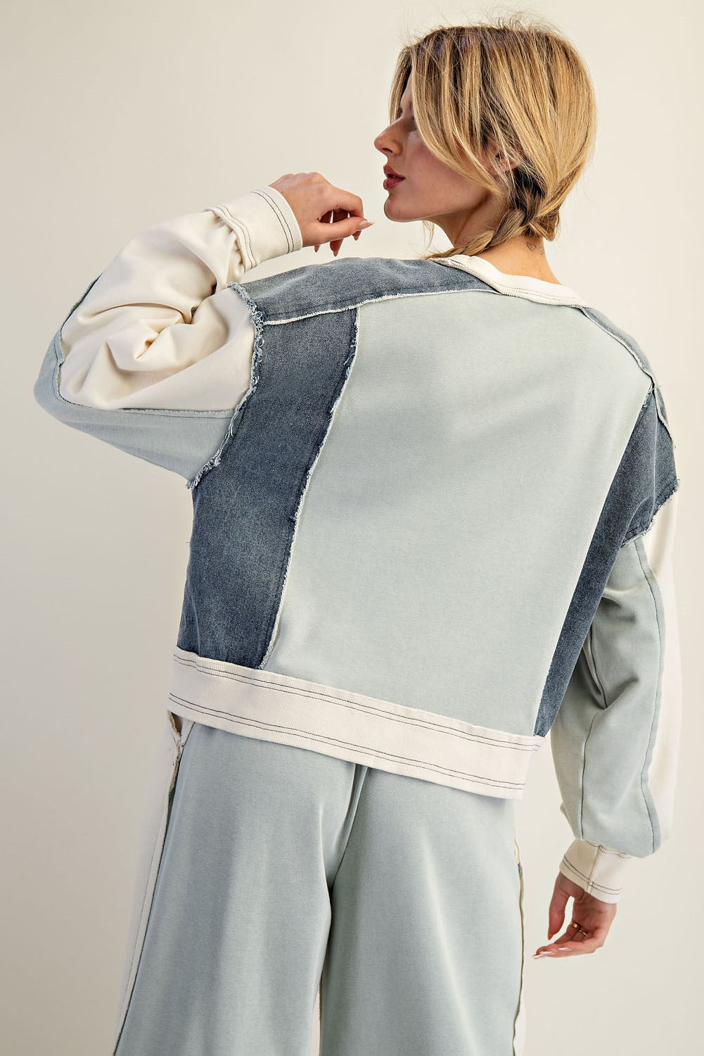 The Denim Drifter Top