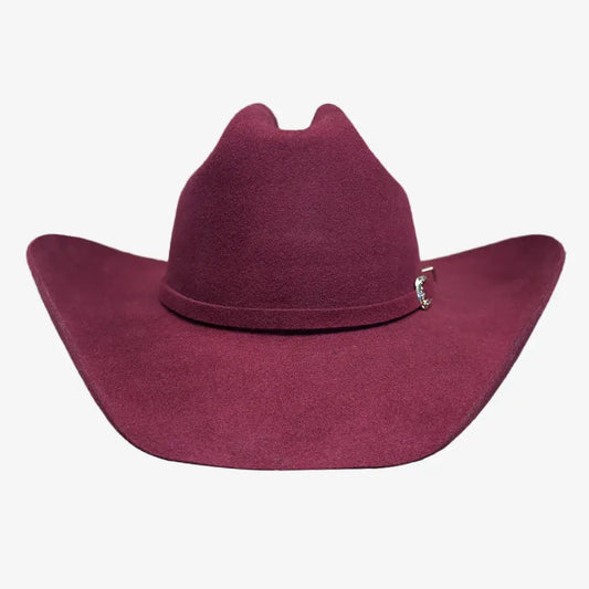 100% Wool Felt Western Cowboy Hat - Style Cattleman