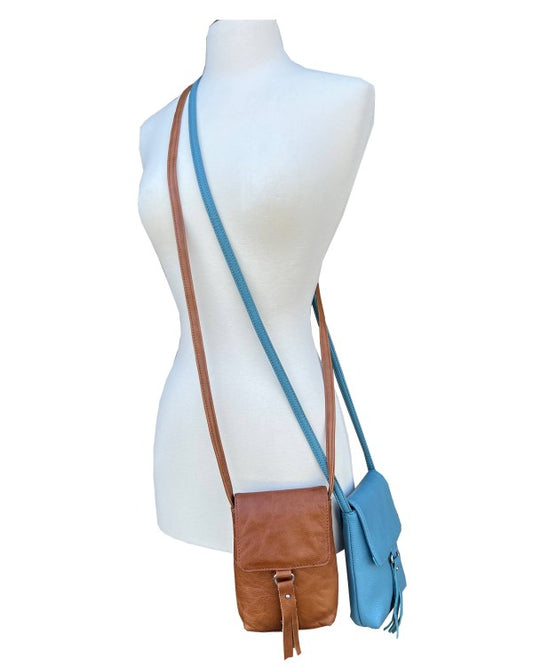 RL Mini Leather Crossbody