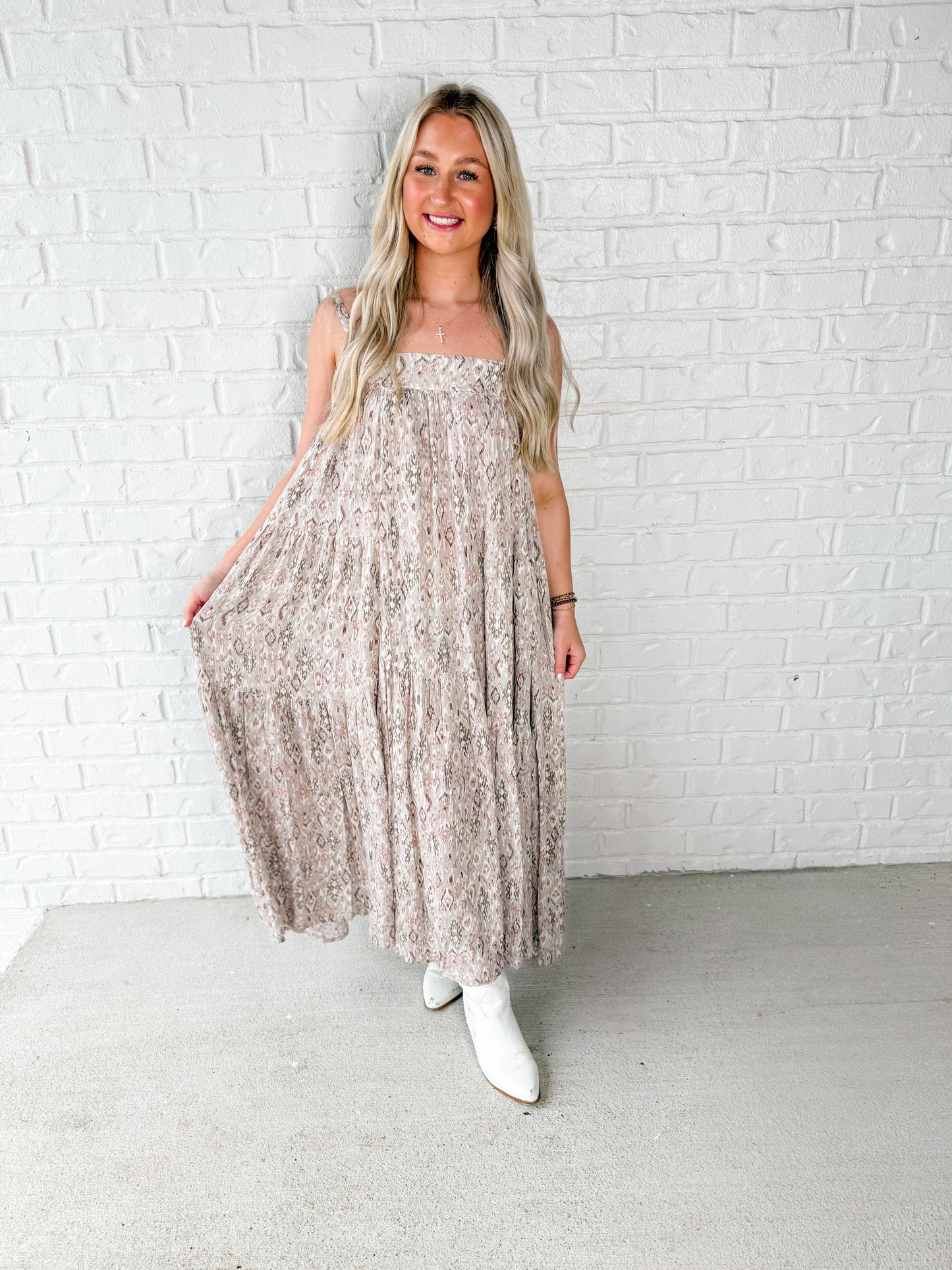 Boho maxi dress
