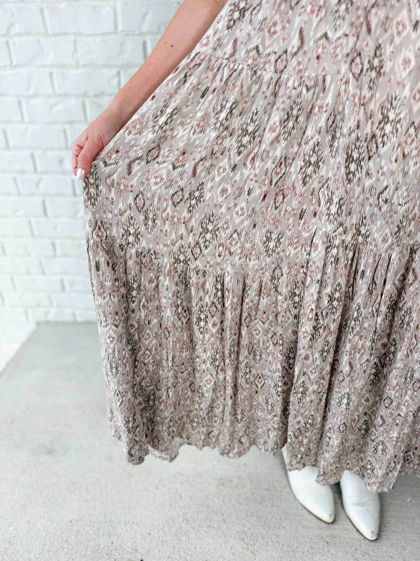 Boho maxi dress