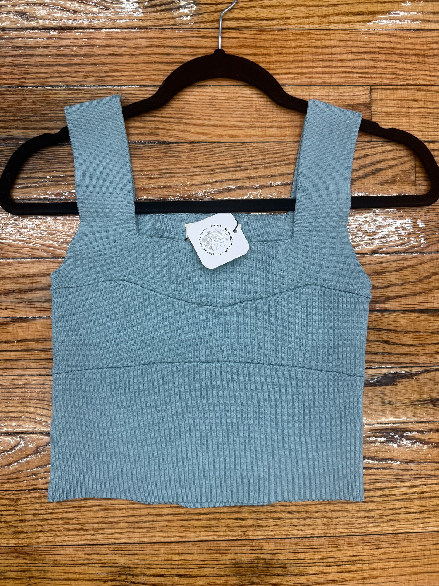 Teal tank