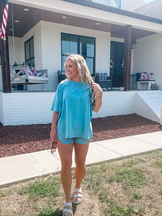 The Coastal Cutie Boyfriend Tee