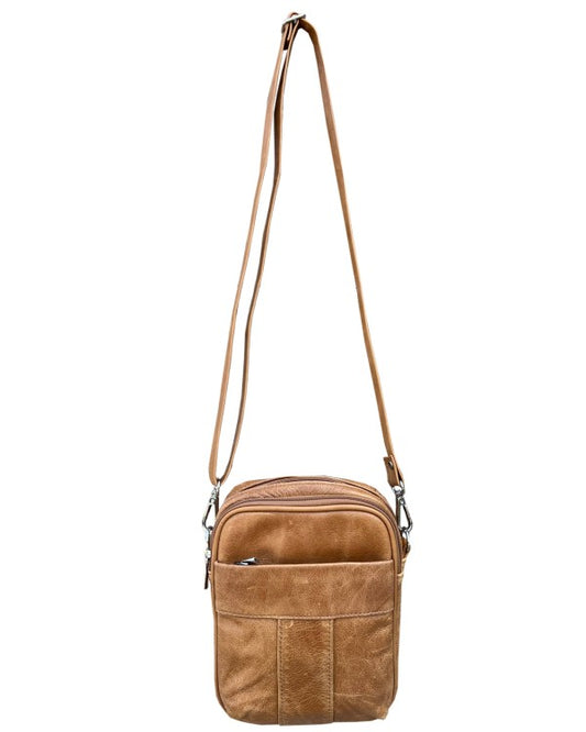 RL Cowhide Leather Crossbody-W008LBN