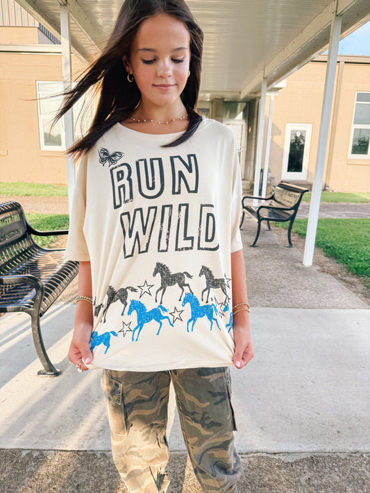 Back in the Saddle Oversize Tee