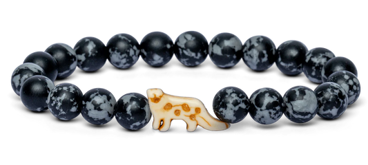 The Ascent Bracelet-Snow Leopard