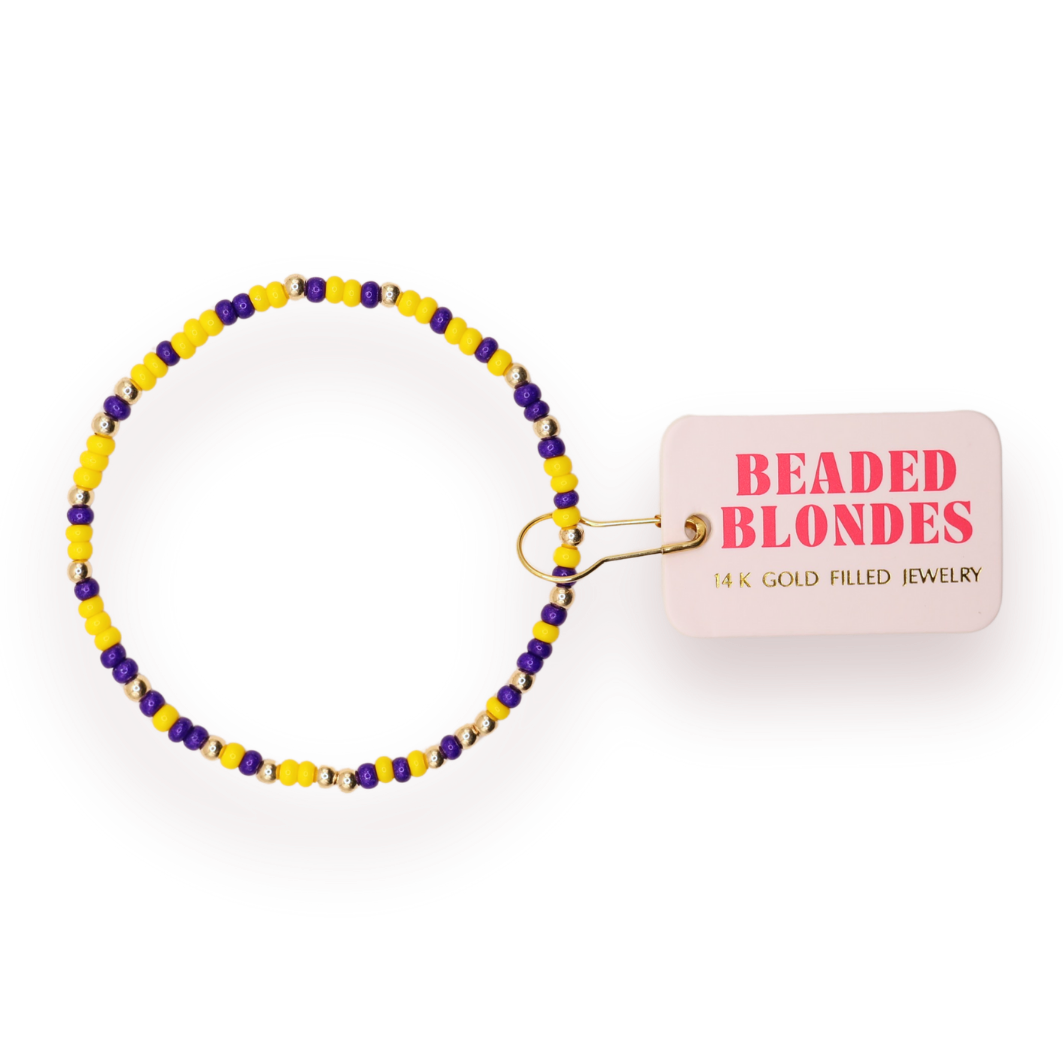 Yellow & Purple Game Day Sprinkle