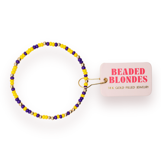 Yellow & Purple Game Day Sprinkle