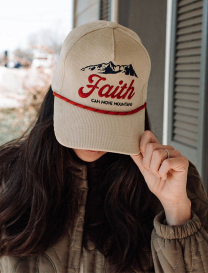 Hat: Faith Can Move Mountians