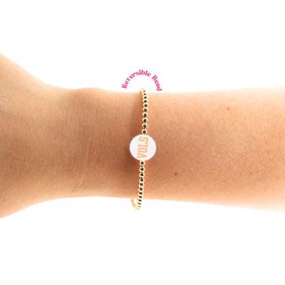 Tennessee/ Vols + Sprinkle Logo Bracelet Stack of 2