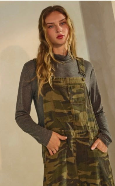 Brittney Barrel Overalls