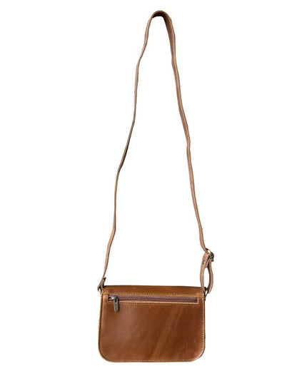 RL Mini Crazy Horse Hidden Front Snap Crossbody
