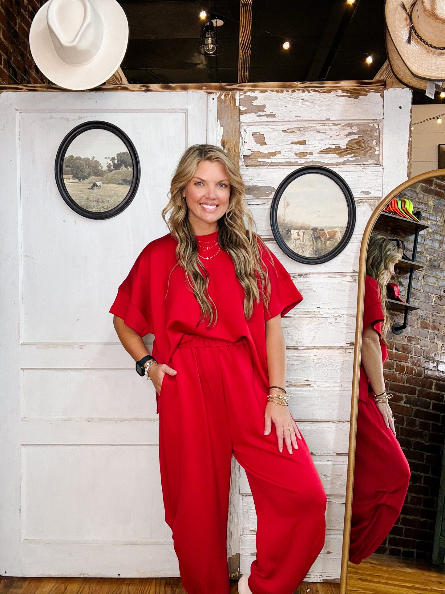 RED For The Holidays 2 Piece Set