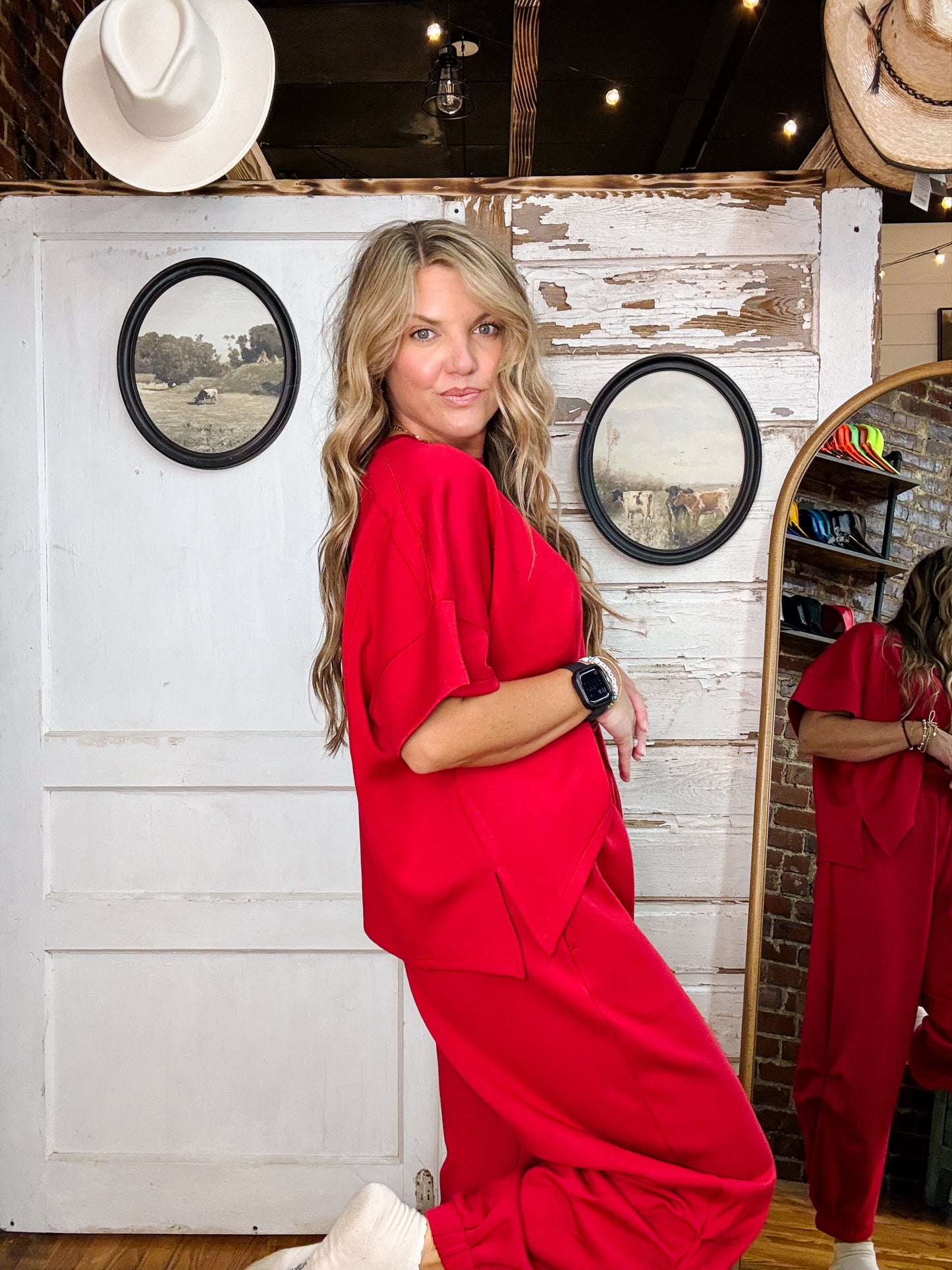 RED For The Holidays 2 Piece Set