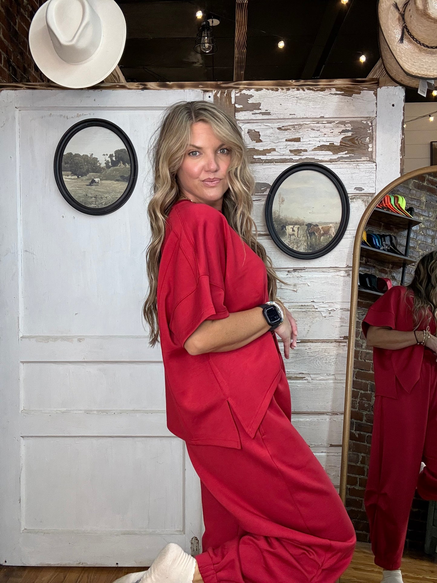 RED For The Holidays 2 Piece Set