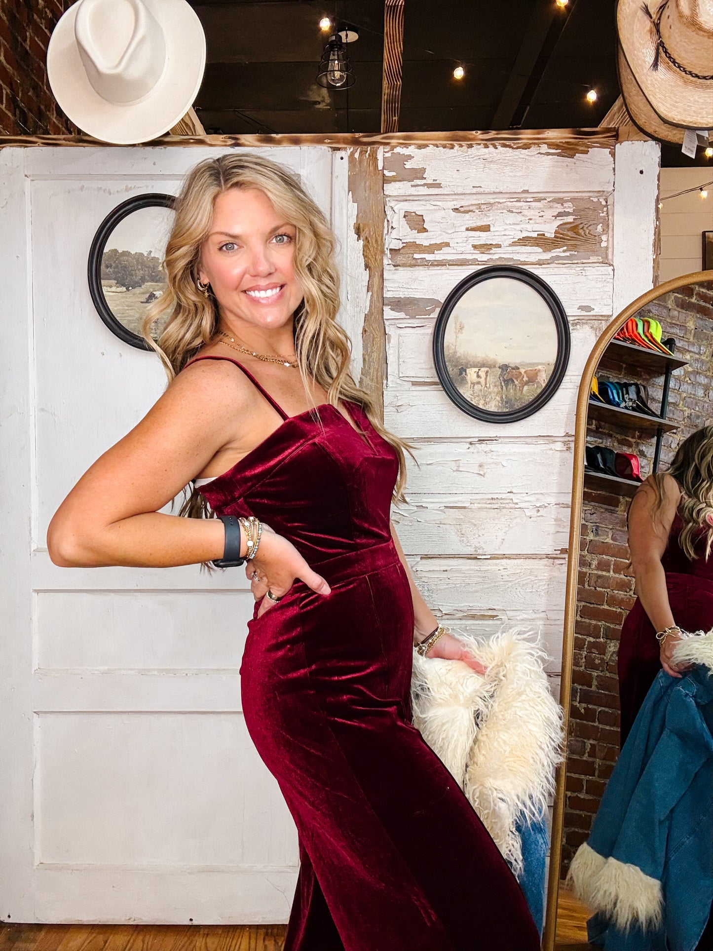 A Boujee Holiday Jumpsuit