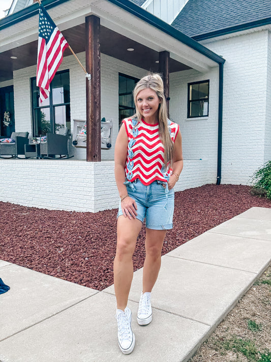 Firework Knit Vest