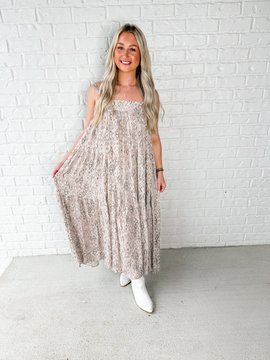 Boho maxi dress