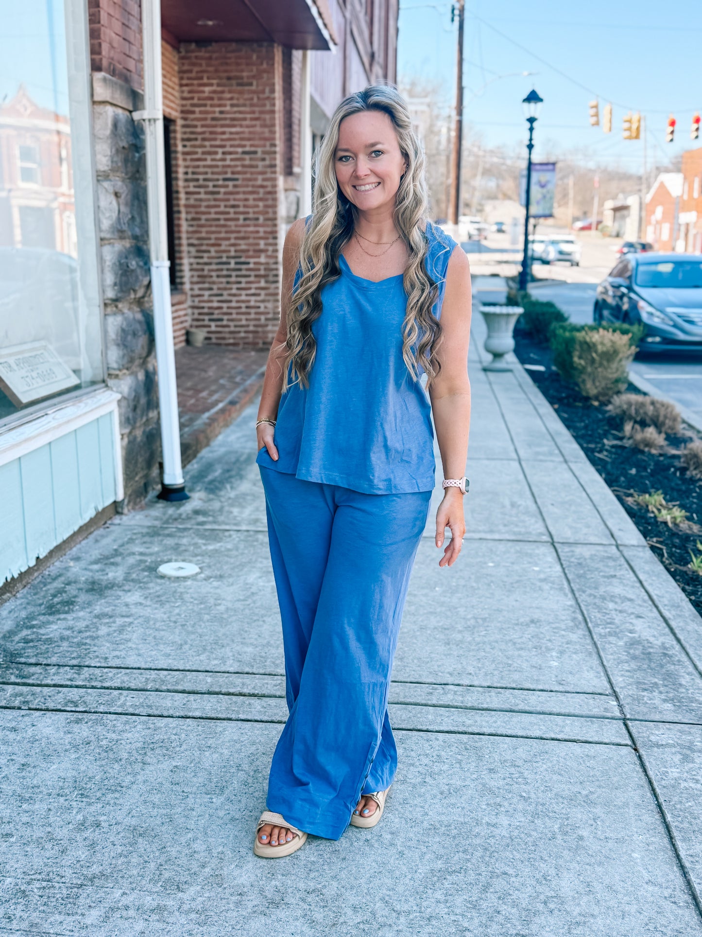 Blue Skies Cotton Set