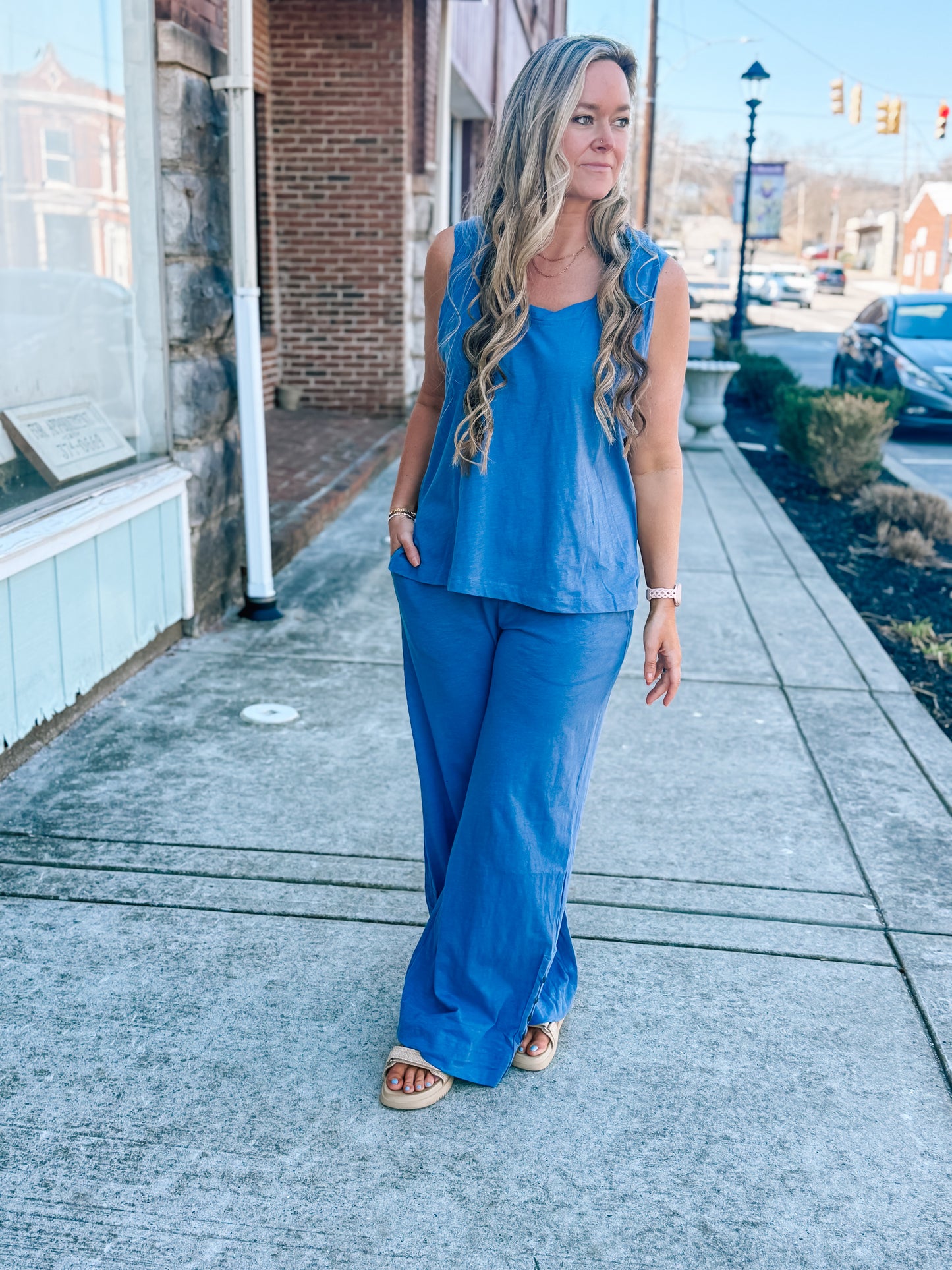 Blue Skies Cotton Set