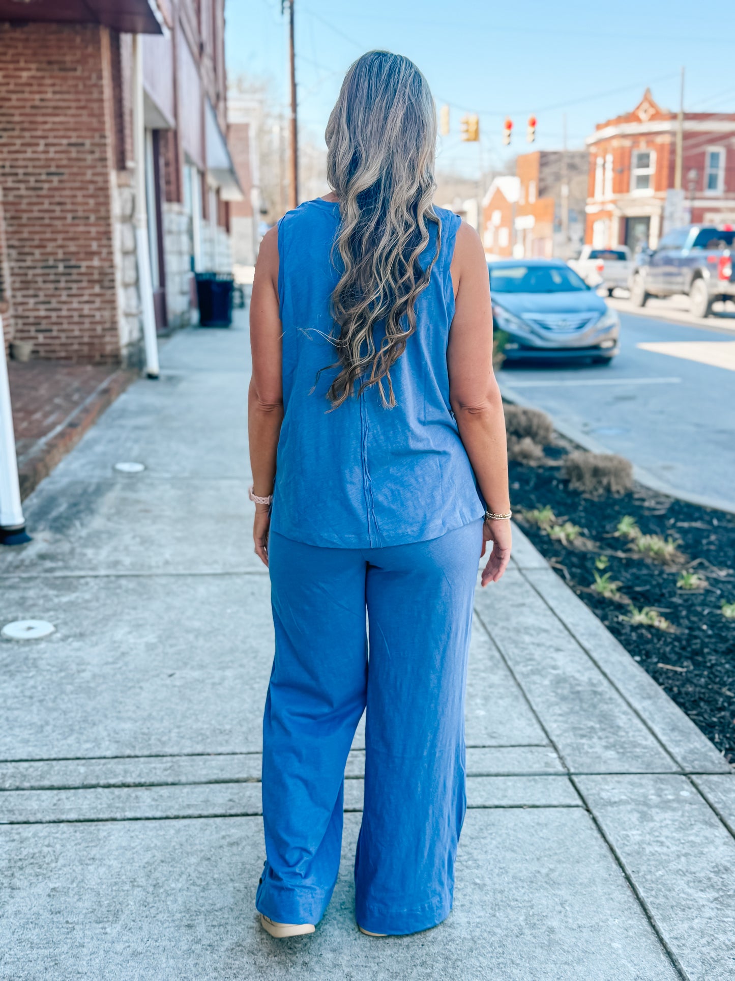 Blue Skies Cotton Set