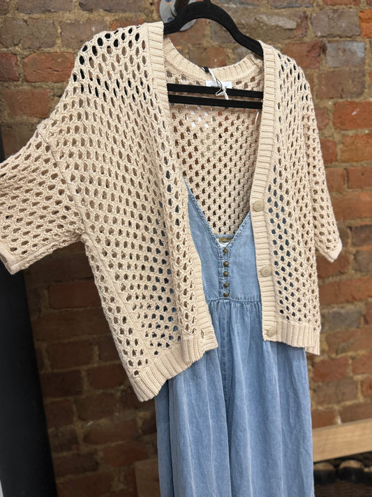 Spring Days Crochet Cardi