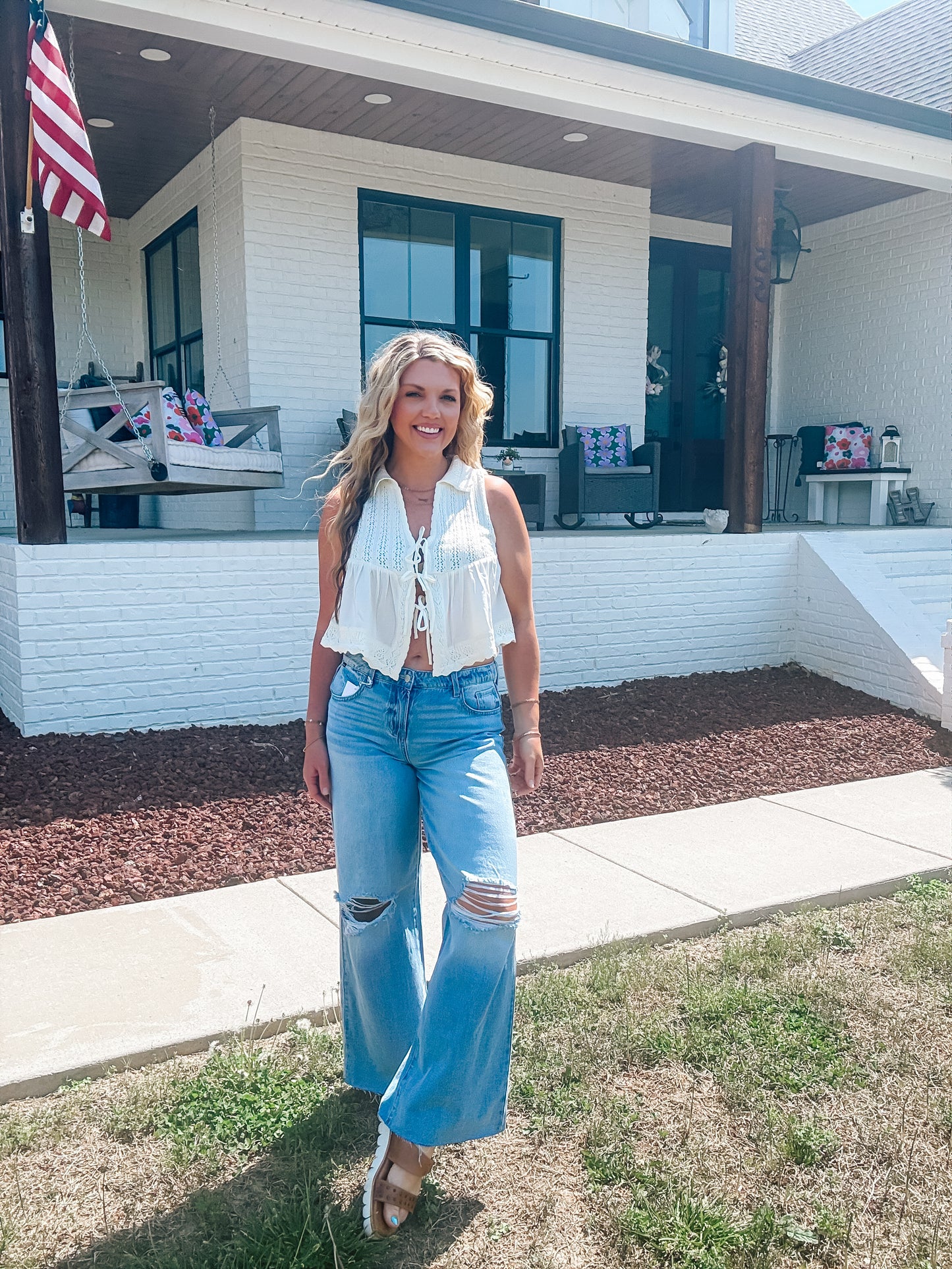 The It Girl Low Rise Light Denim Jeans