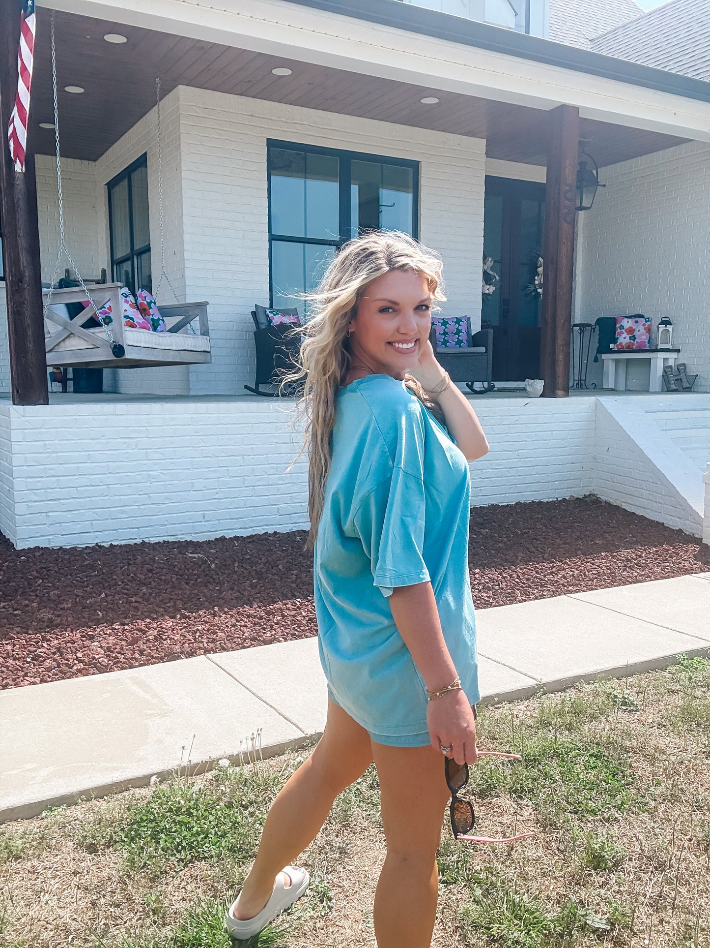The Coastal Cutie Boyfriend Tee