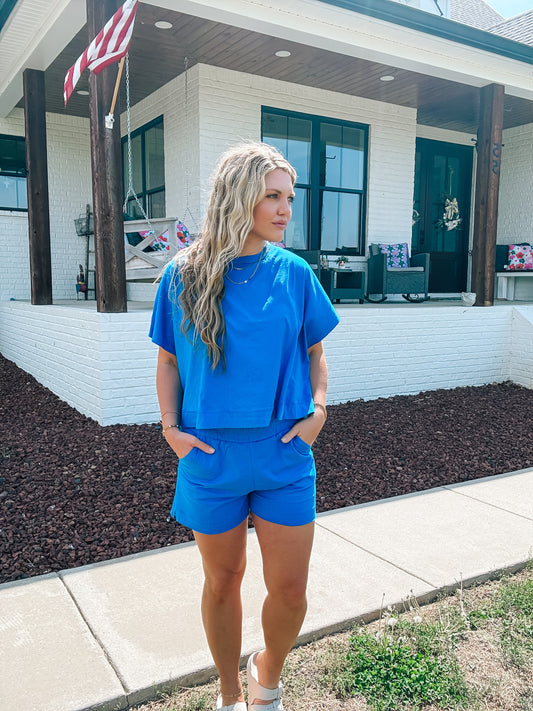The Daydream Set in Ocean Blue