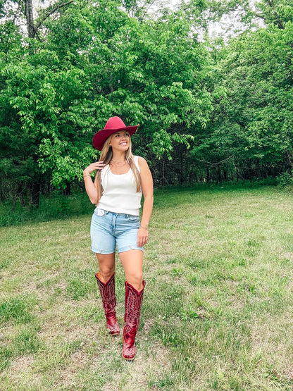 The Sav Denim Mom Shorts (Jorts)