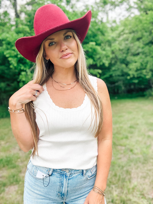 Blue Roan Staple Tank