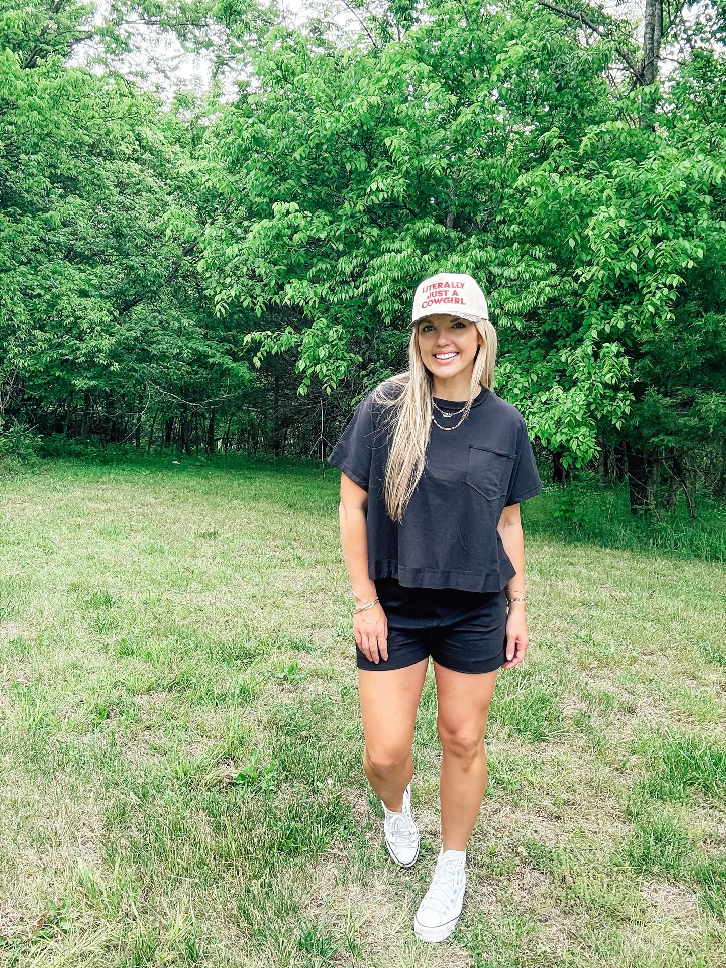 The Daydream Boxy Top & Shorts Set in Midnight