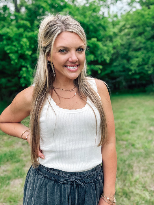 Blue Roan Staple Tank