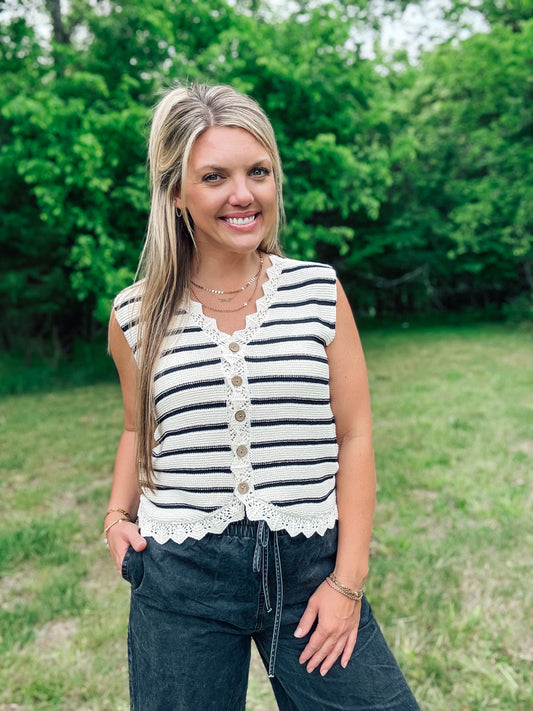 Festival Days Knit Vest