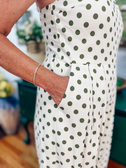 Mossy Dots Jumper