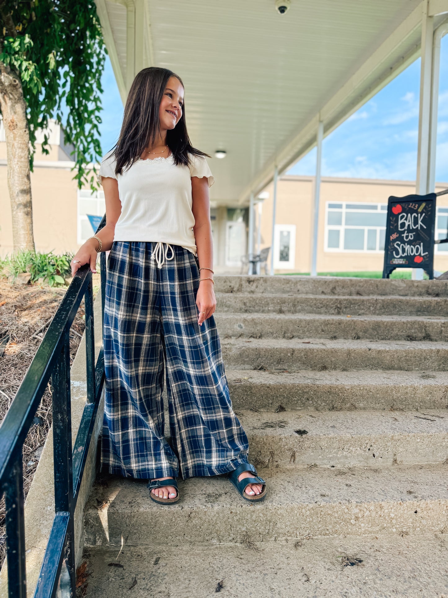 The School Girl Plaid Pants
