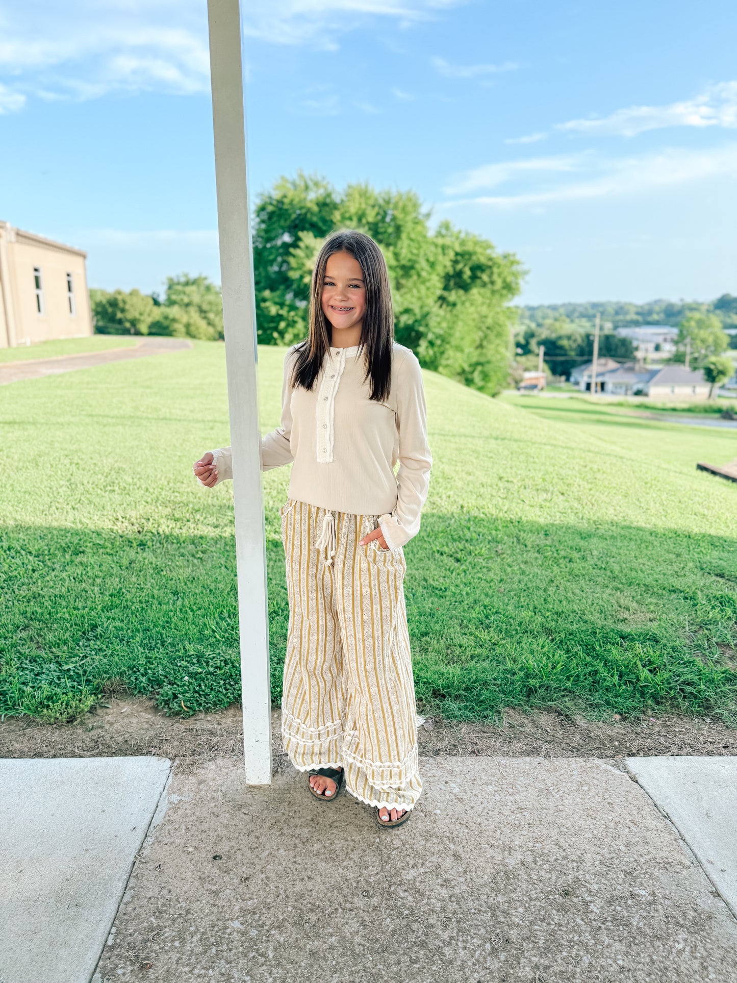 The Morning Bell Wide Leg Pants