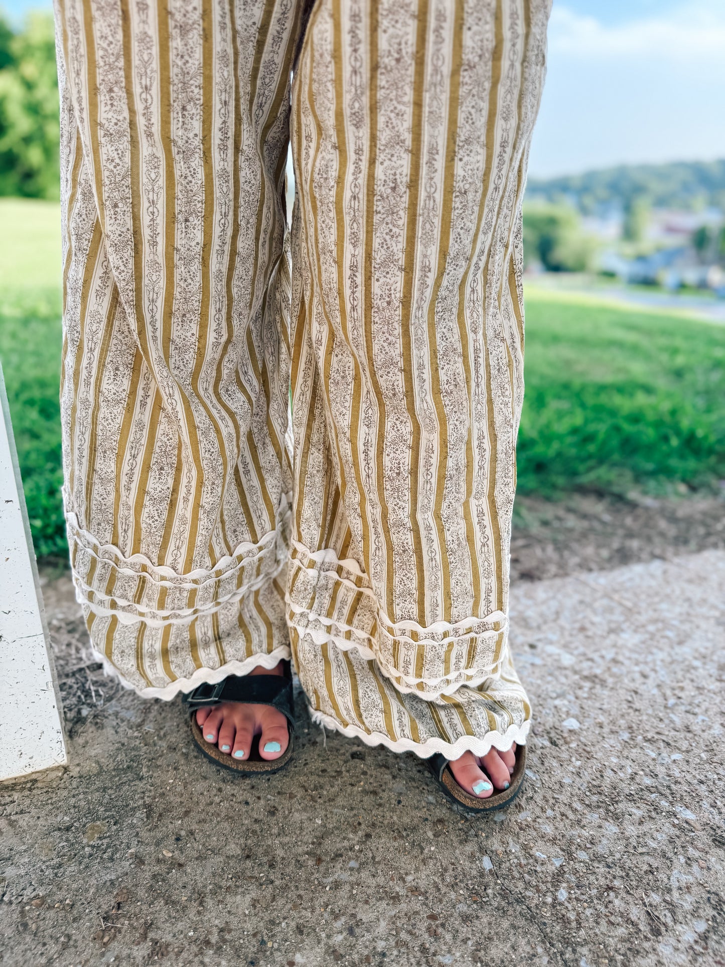 The Morning Bell Wide Leg Pants
