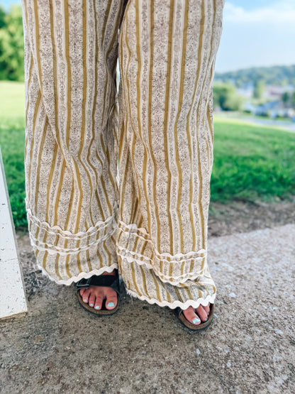 The Morning Bell Wide Leg Pants