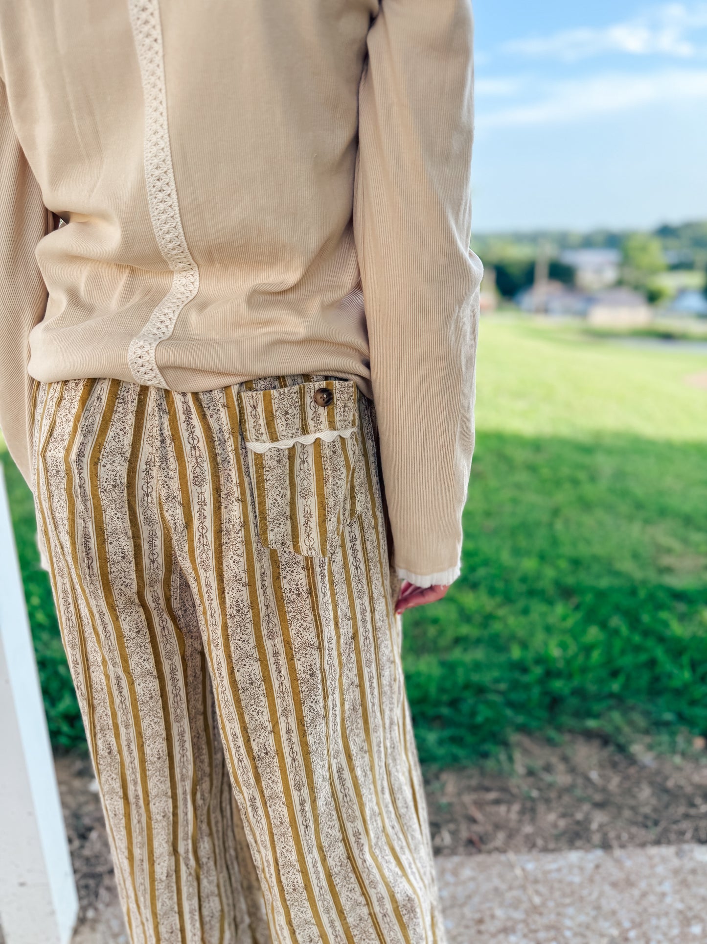 The Morning Bell Wide Leg Pants
