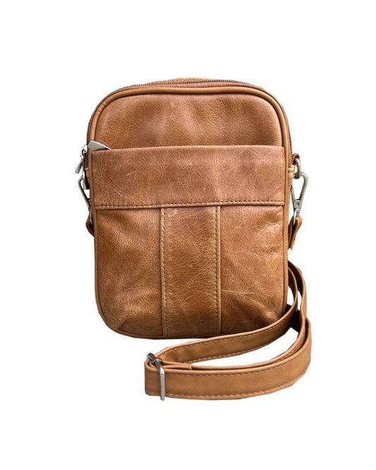 RL Cowhide Leather Crossbody LBN