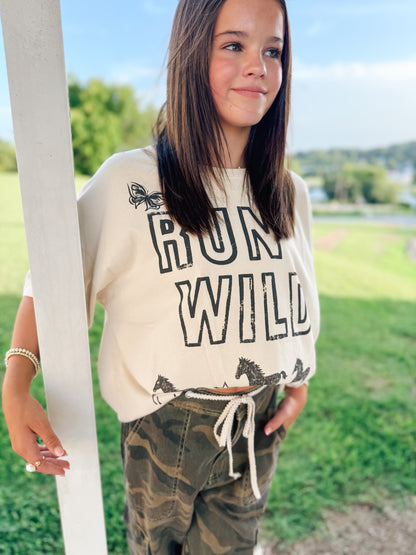 Back in the Saddle Oversize Tee