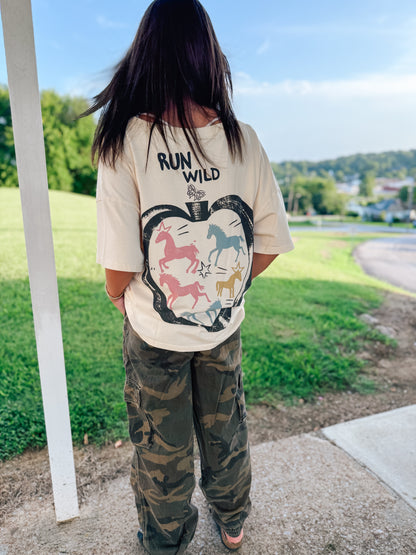 Back in the Saddle Oversize Tee