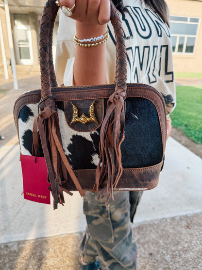 Loyal West Suave Medium Bag-Cowhide + Calfskin