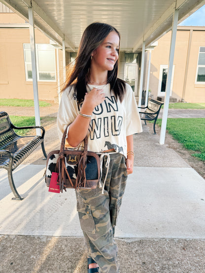 Loyal West Suave Medium Bag-Cowhide + Calfskin