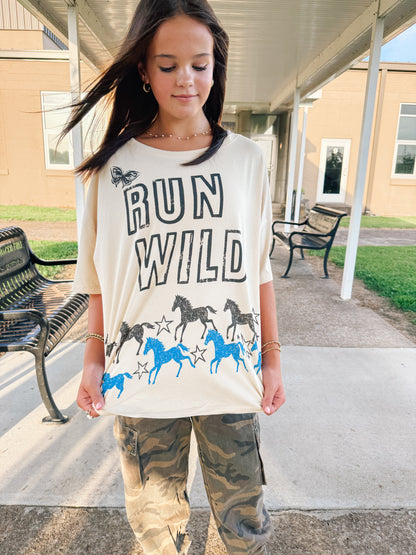 Back in the Saddle Oversize Tee