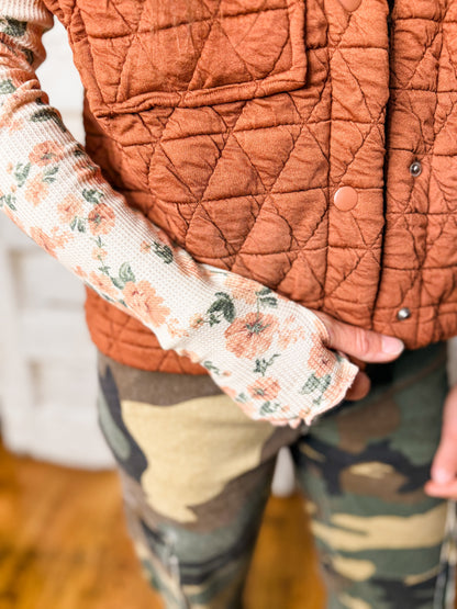 SM Floral Print Thermal