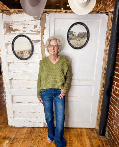 Risen Mid Rise Flare Jeans