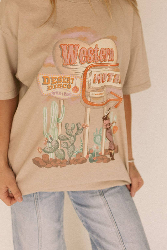 Western Motel Graphic Tee