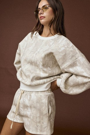 Woodland Camo Crewneck Set